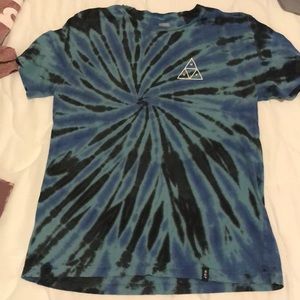 Huf blue/black tye die tee
